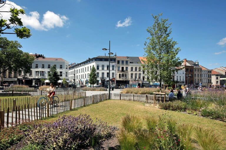 ÀRTER ARCHITECTS – Place Fernand Cocq & Chaussée d’Ixelles - Réaménagement d’espaces publics ©Arter