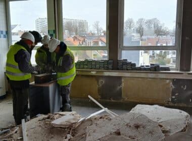 chantier uccle