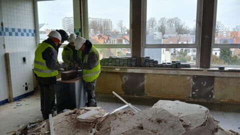 chantier uccle