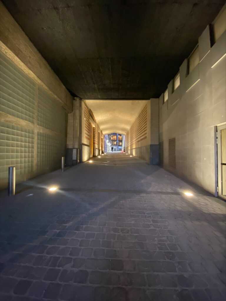 Passage Bozar à Bruxelles (photo CAZ)