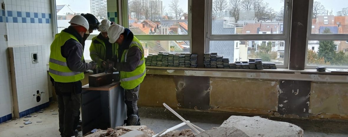 chantier uccle